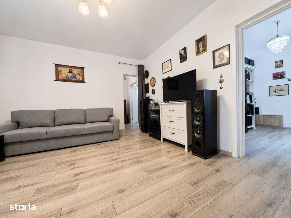 0% Comision | 2 Camere cu farmec 70MP | Renovat 2023, tavane inalte, F