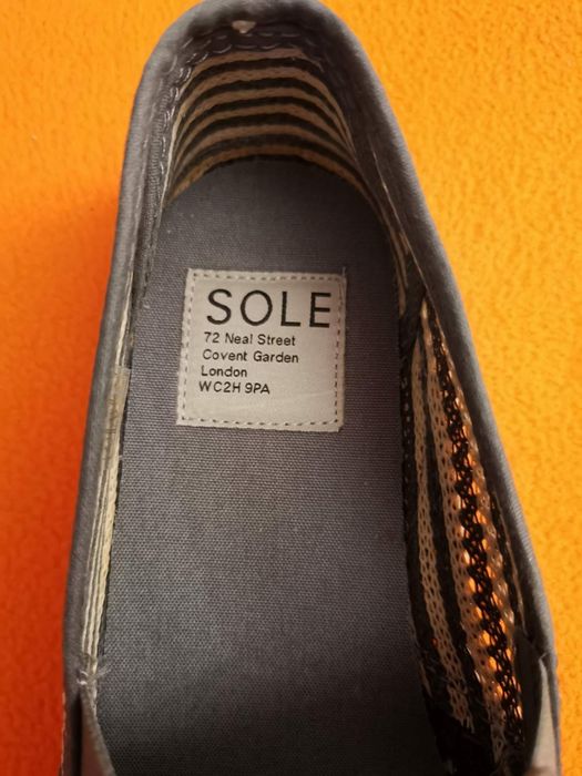 Espadrile bărbați Sole . Noi .