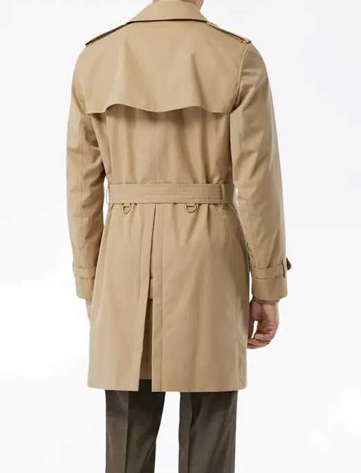 Trenci palton XL de lux Burberry Kensington original bej