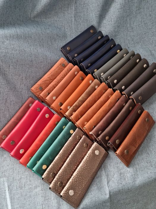 Penare / Etui handmade din piele naturală