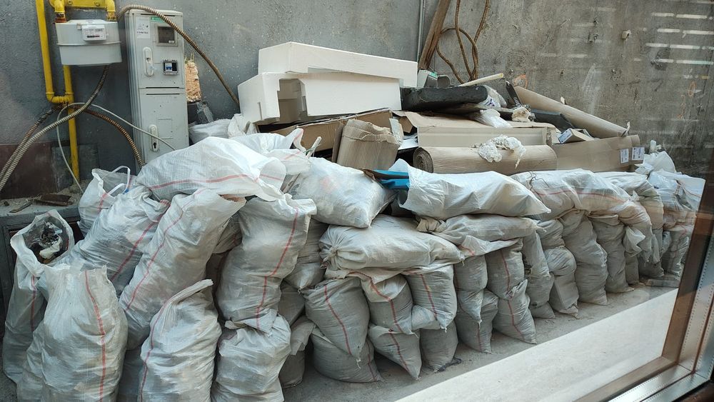 Transport moloz mobila