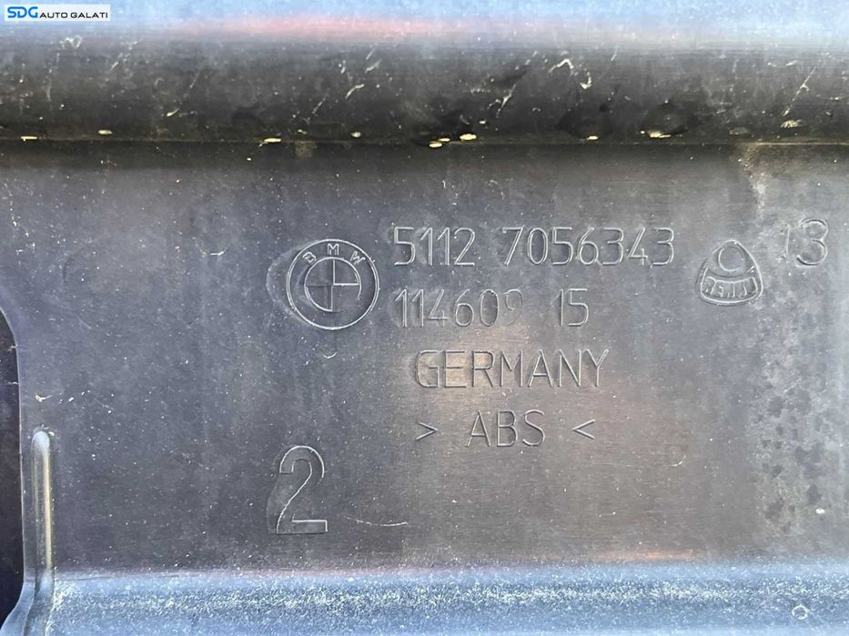 Suport Ghidaj Central pentru Bara Spoiler Spate BMW Seria 5 E60 2003 - 2010 Cod 7056343 51127056343 [1707]