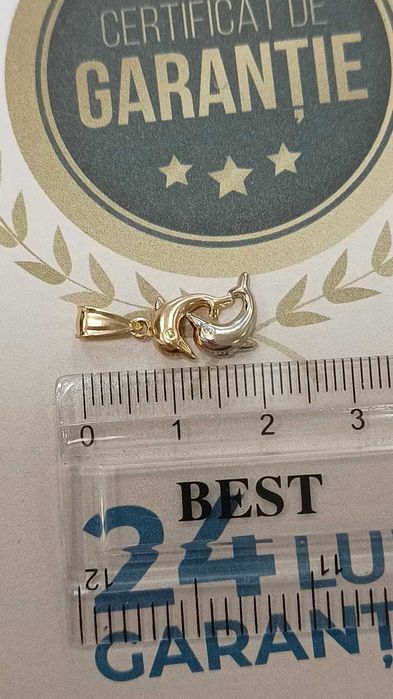 (Ag24) Pandantiv aur 14K 0.74gr B45140.1 Garantie 2 ani!