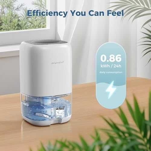 Нов Портативен обезвлажнител 1000 мл за дом, спалня, баня и гардероб