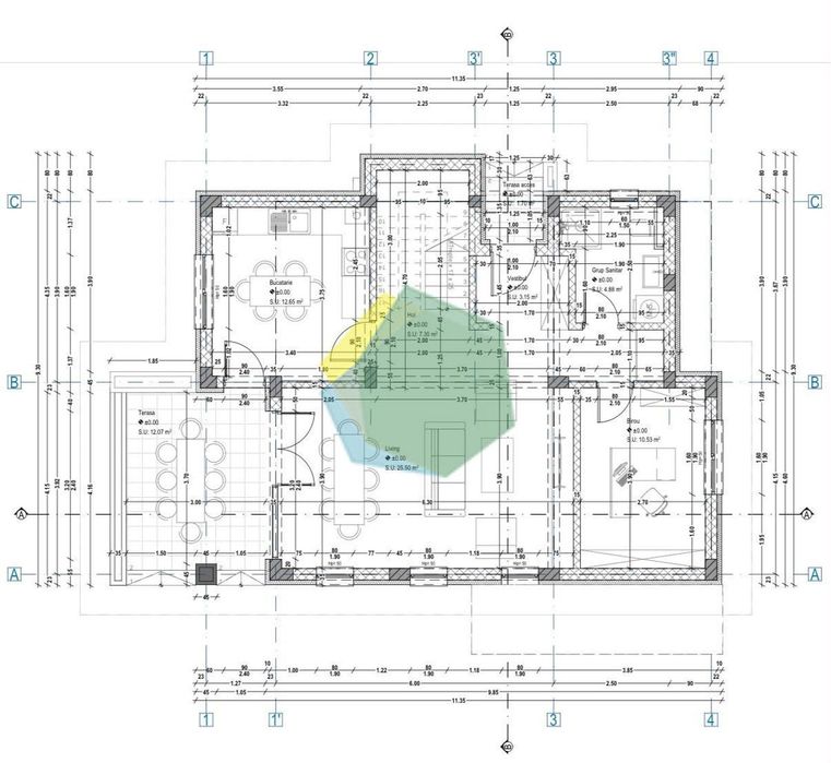Vila individuala | 317mp construiti | Comision 0