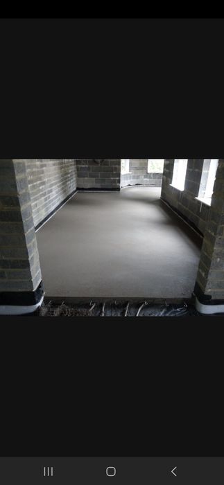 Стяжка пола/ Полусухая стяжка пола