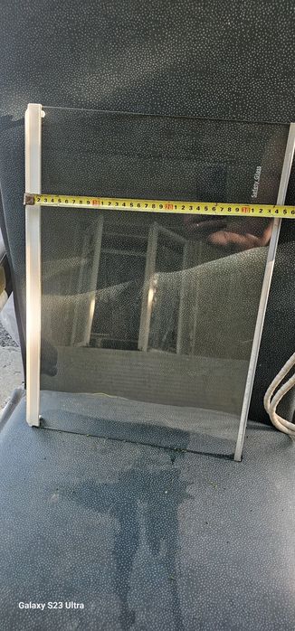 Raft poliță sticlă sertar plastic