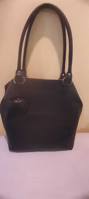 geanta dama piele neagra ITALIA