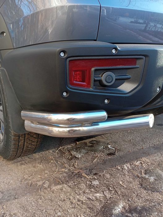 Защита заднего бампера Хавал Дарго-Х