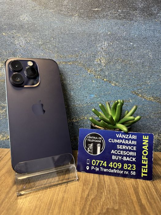 Iphone 14 Pro /128Gb/Garantie 2Ani Centrul de Telefoane/Rate