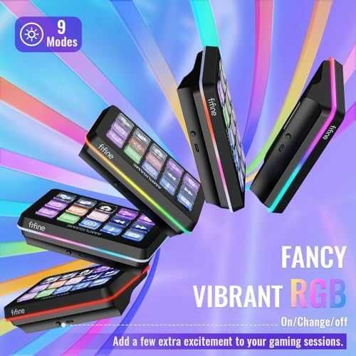 Нова клавиатура Контролер за стрийминг и игри – 15 макро клавиша