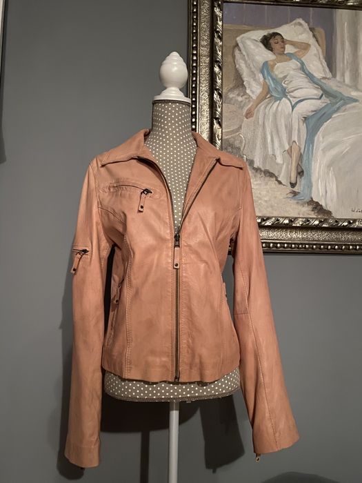 Geaca piele naturala BSB marime M