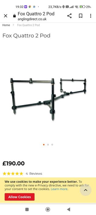 Rodpod Fox Quattro 2.