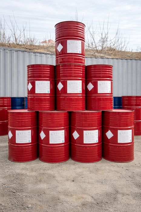 Бочки 200 литрлвый под растварителдан