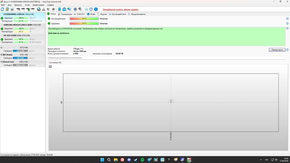 Seagate Barracuda 2 ТБ - SATA