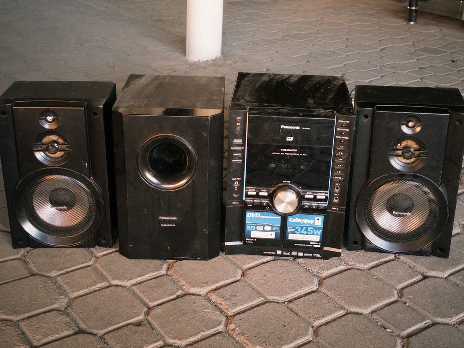 Panasonic SA-VK660 + сабвуфер и 2 колонки