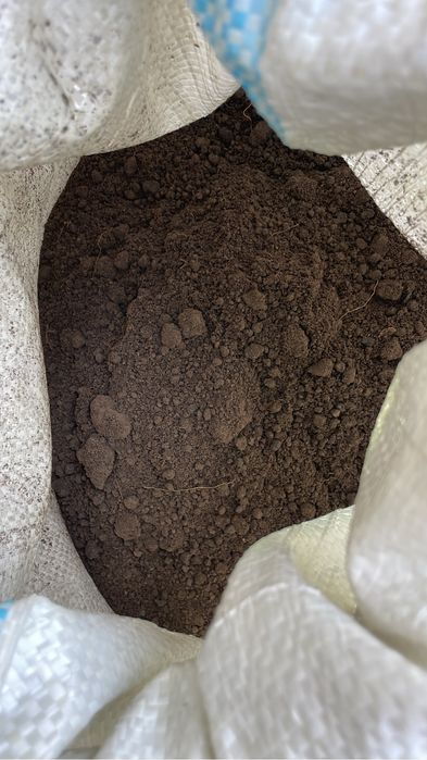 Горный чернозем в мешках