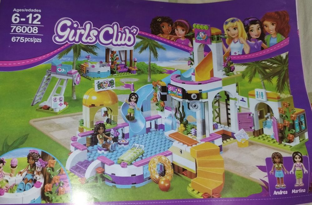 Конструктор Lego friends(9 шт)