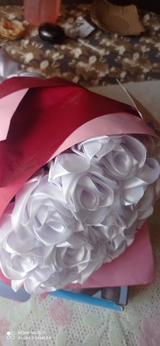 Продам цветы из атласных лент