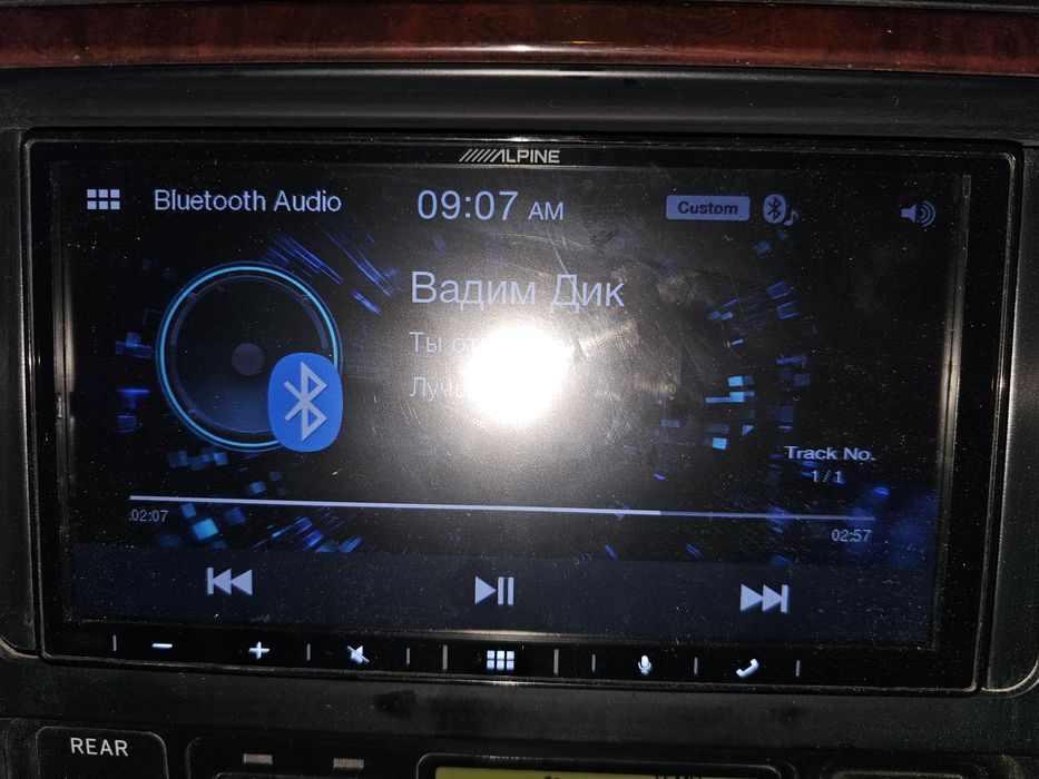 Продам магнитафон alpine iLX-W650BT