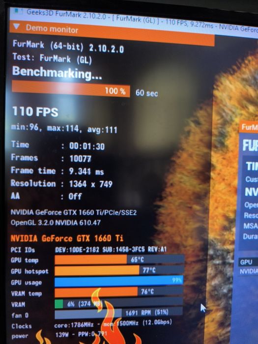 Geforce Gtx 1660ti gigabyte 3fan