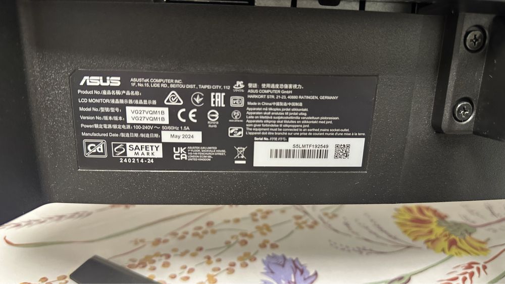 Продам монитор asus