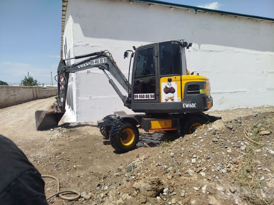Volvo EW60C Exkavatori Sotladi 2014 yil