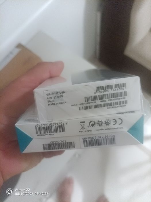 Samsung A 17 Galaxy black нов в оригиналната опаковка,в гаранция батерия 10 000 mA