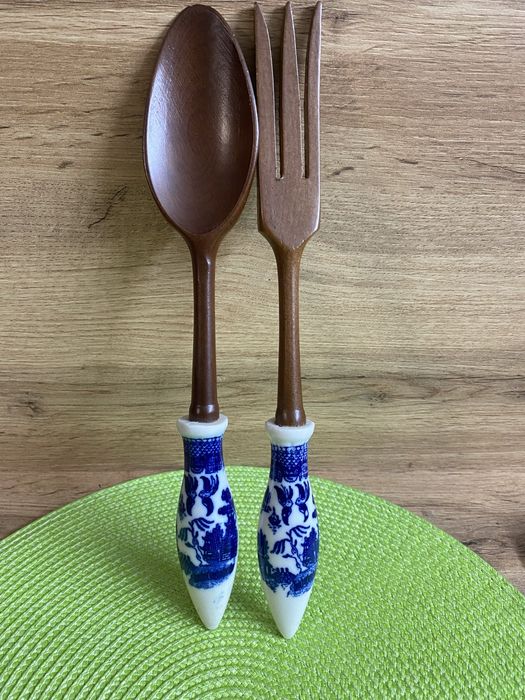 Комплекти лъжици и вилици с кркамична дръжка