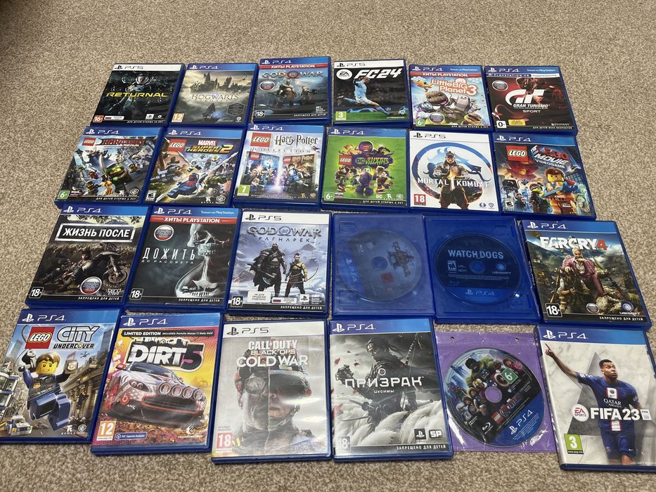 Игры для PS 4/5 продам обмен