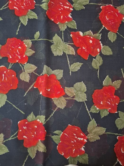 Отрез натурального крепдешина 3 метра