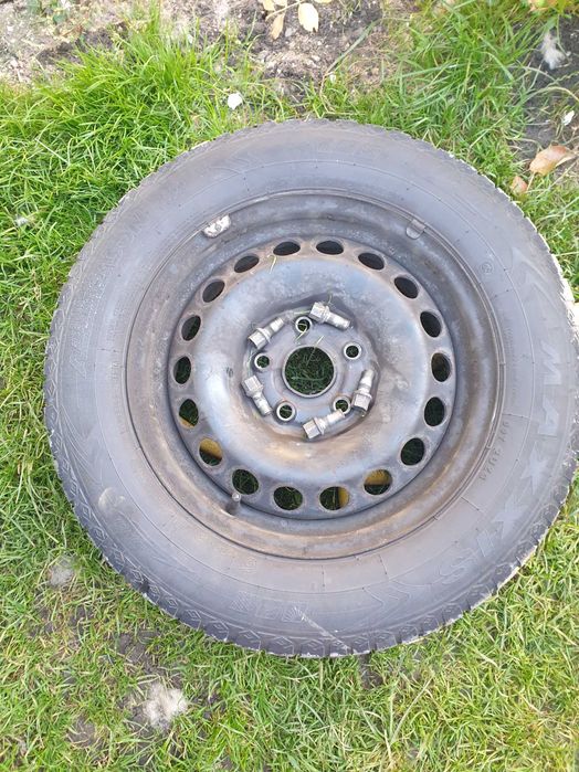 Jante gof 195/65/R15 cu cauciucuri aproape noi .