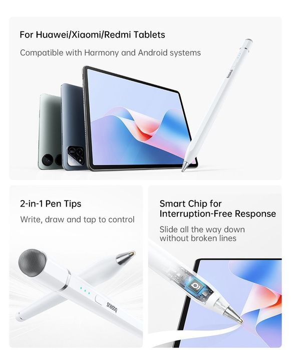 Стилус Baseus для планшетов Xiaomi, Redmi, Huawei