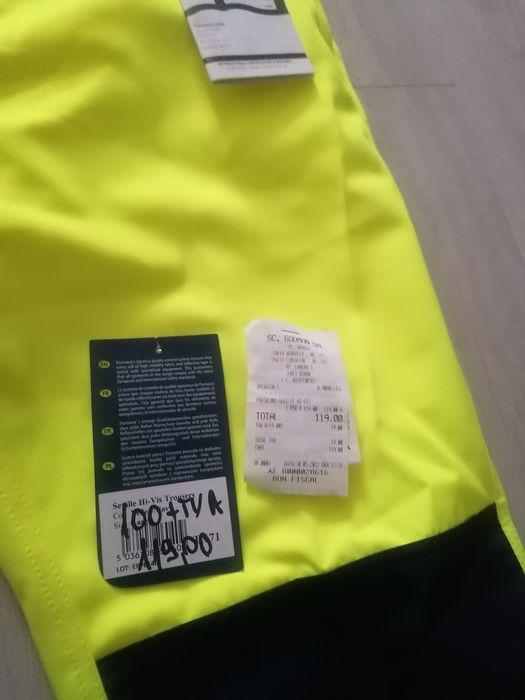 Pantaloni reflectorizanti noi
