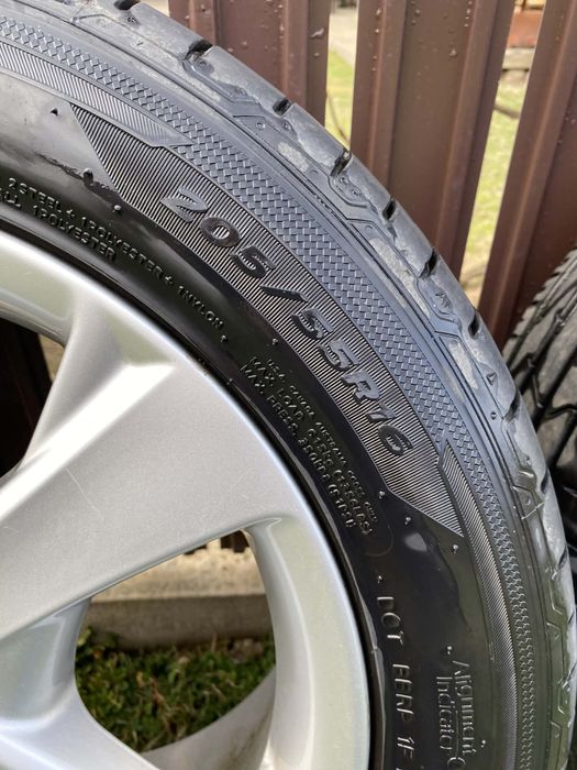 Set Jante Toyota cu anvelope de vara (4 bucati)