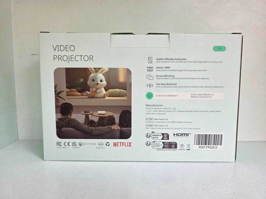 YOTON Y9 Home Movie Projector - Sigilat - KLI Amanet