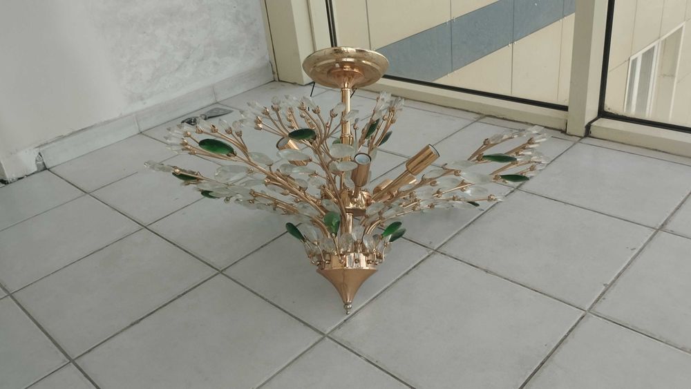 Люстра рабочий б/у