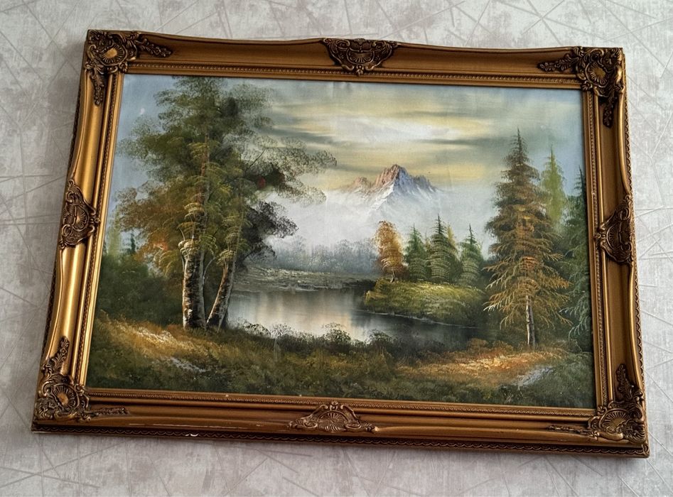 Картина настенная в хорошем состоянии