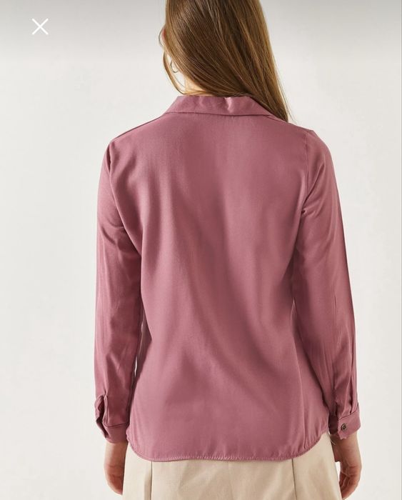 Нова розова дамска риза S