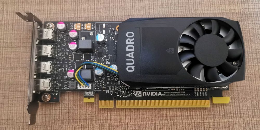 видеокарта Nvidia Quadro P620 2Gb DDR5 with low profile bracket