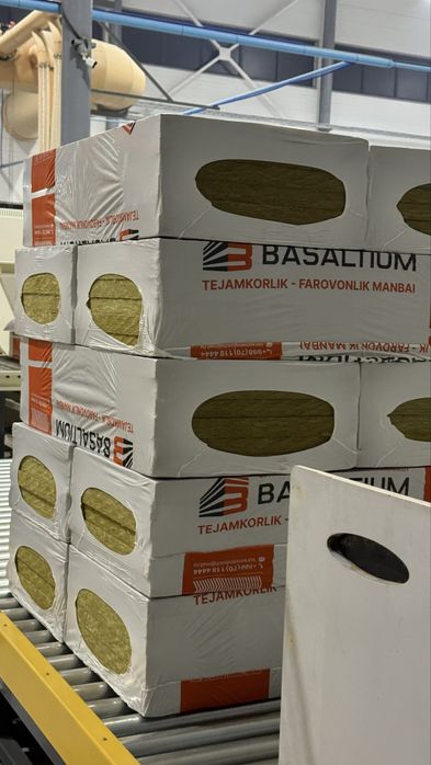 Bazalt Каменная вата {Утеплитель} BASALTIUM завод