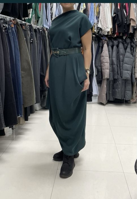 Платье вечернее зеленое