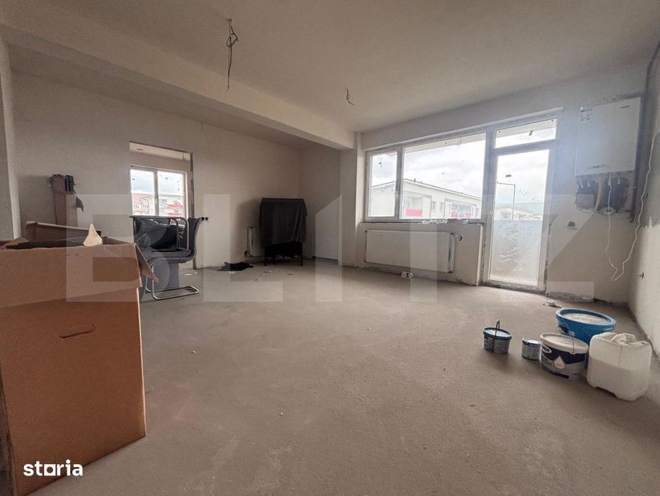 Apartament 3 camere, 2 bai, 64 mp, parcare, intermediar, zona Terra — fotografia 1