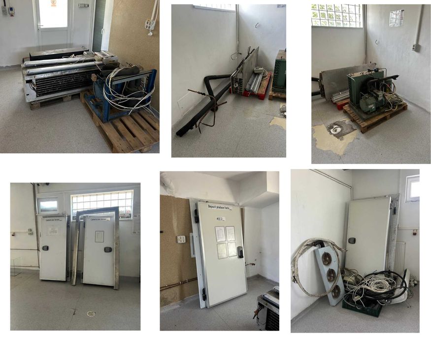 Camere FRIGORIFICE,SOCARE si de CONGELARE, Vitrine reci utilaje HORECA