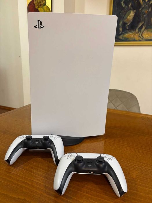 Playstation 5 с два джойстика