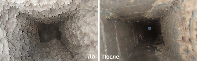 Чистка дымохода
