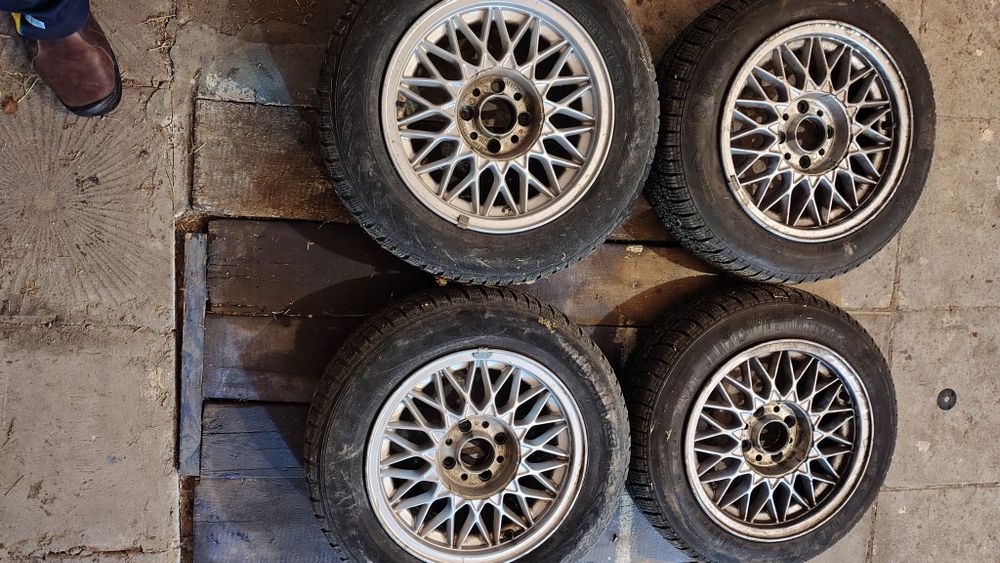 Комплект оригинални BBS 14" за BMW E30