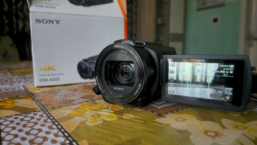 Sony FDR-AX53 Camera Video 4K