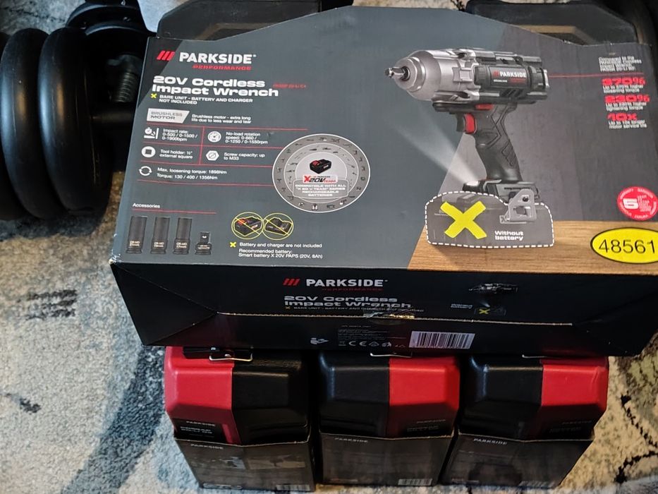 Parkside performance impact brushless 1898nm