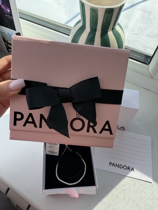 Серебро браслет Пандора